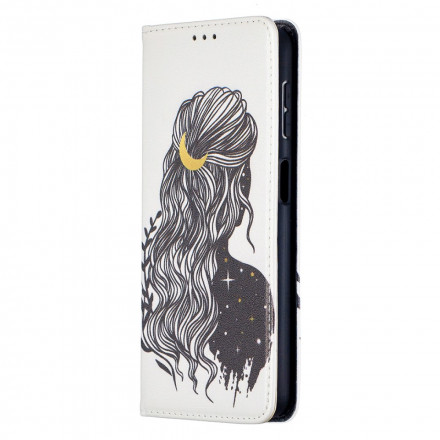 Flip Cover Samsung Galaxy A32 5G Pretty Hair