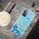 Funda de flor azul para Samsung Galaxy A32 5G