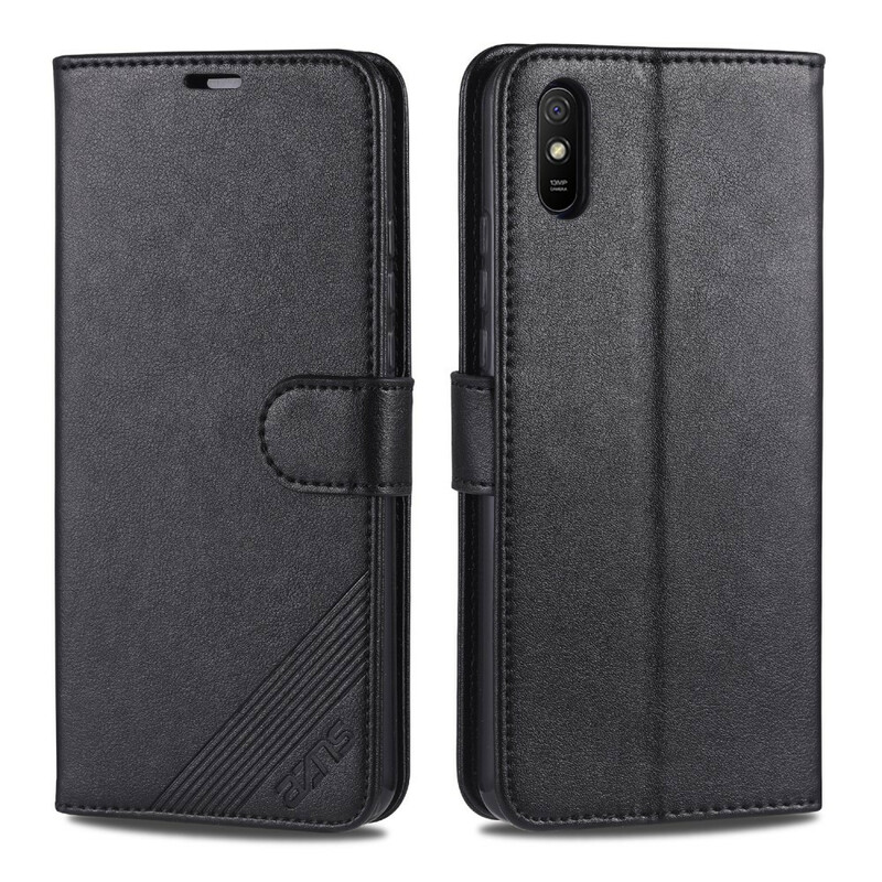 Funda de polipiel Xiaomi Redmi 9A AZNS