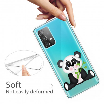 Samsung Galaxy A32 5G Funda Transparente Panda Triste