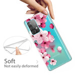 Funda Samsung Galaxy A32 5G Flores Pequeñas Rosa