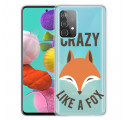 Samsung Galaxy A32 5G Funda Fox / Crazy Like a Fox