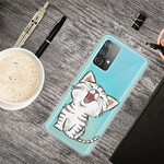 Funda para el Samsung Galaxy A32 5G Cute Cat
