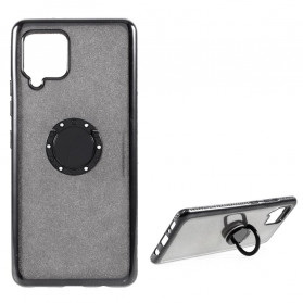 Samsung Galaxy A42 5G Anillo de la caja de purpurina y diamantes
