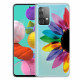 Samsung Galaxy A32 5G Funda de flores de colores