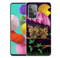 Samsung Galaxy A32 5G Funda flexible Love Owls