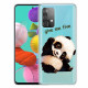 Samsung Galaxy A52 5G Funda transparente Panda Give Me Five
