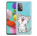 Funda para el Samsung Galaxy A52 5G Cute Cat