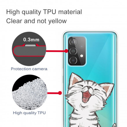 Funda para el Samsung Galaxy A52 5G Cute Cat