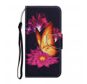 Funda Samsung Galaxy A32 5G Mariposa y Loto