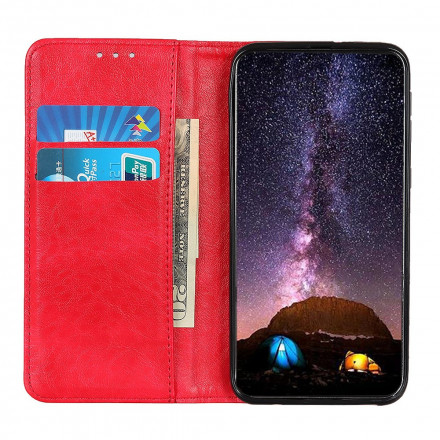 Flip Cover Samsung Galaxy A52 5G Split Leather Texture