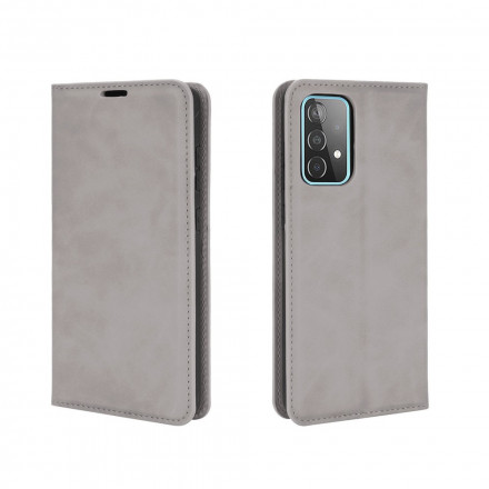 Funda abatible Samsung Galaxy A52 5G Efecto piel suave