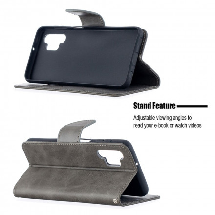 Funda Samsung Galaxy A32 5G solapa oblicua lisa