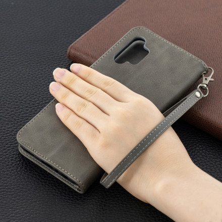 Funda Samsung Galaxy A32 5G solapa oblicua lisa