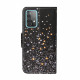 Funda con estrella y purpurina para Samsung Galaxy A52 5G con colgante