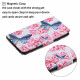 Funda Samsung Galaxy A52 5G Mariposas Florales Lanyard