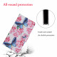 Funda Samsung Galaxy A52 5G Mariposas Florales Lanyard