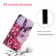 Funda Samsung Galaxy A52 5G Mariposas Florales Lanyard