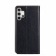 Funda Flip Cover Samsung Galaxy A32 5G Efecto Cuero Monocromo