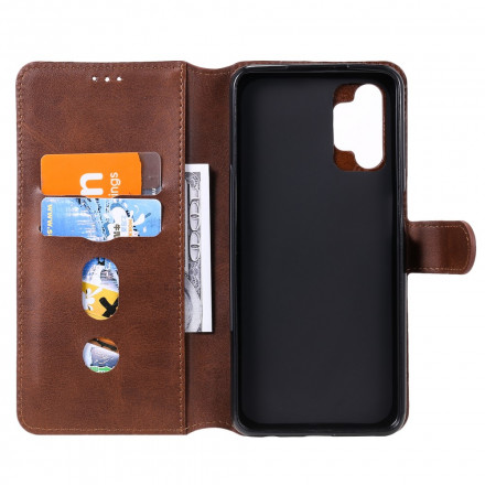 Funda de piel clásica para Samsung Galaxy A32 5G