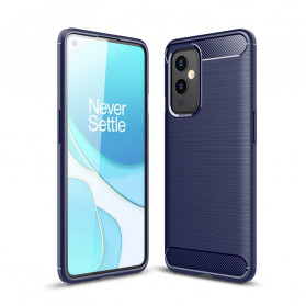 Funda de fibra de carbono cepillada para el OnePlus 9