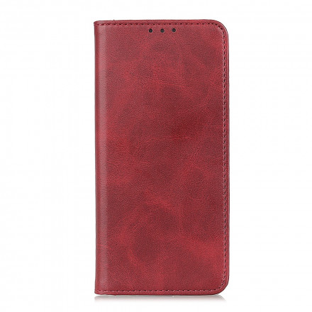 Flip Cover OnePlus 9 Split Leather Sober