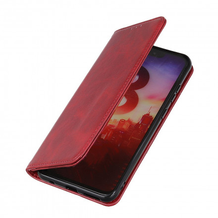 Flip Cover OnePlus 9 Split Leather Sober