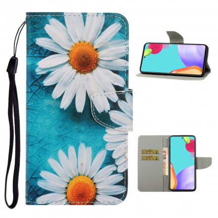 Funda con colgante Samsung Galaxy A52 5G Daisy