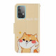 Funda Samsung Galaxy A52 5G Cat Don't Touch Me con cordón