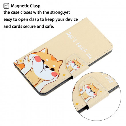 Funda Samsung Galaxy A52 5G Cat Don't Touch Me con cordón