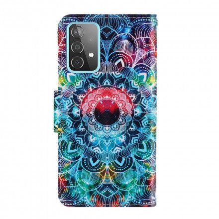 Funda de colgante Samsung Galaxy A52 5G Flashy Mandala