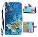 Funda Samsung Galaxy A52 5G Variaciones de la colgante de mariposa