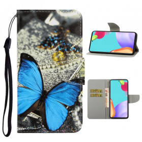 Funda Samsung Galaxy A52 5G Variaciones de la colgante de mariposa