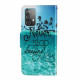 Funda Samsung Galaxy A52 5G Never Stop Dreaming Navy con colgante