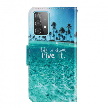 Funda con colgante Samsung Galaxy A52 5G Live It