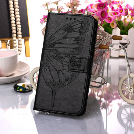 Funda con diseño de mariposa para Samsung Galaxy A52 5G con colgante