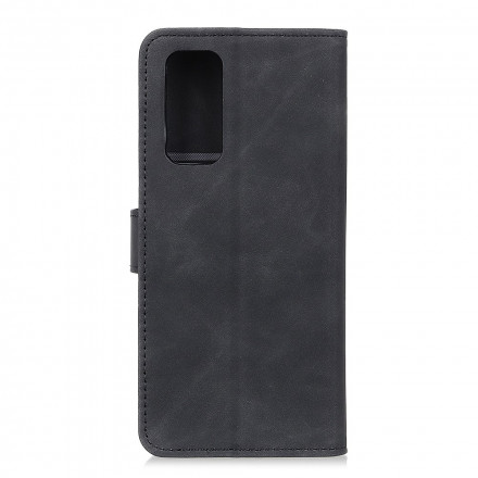 Funda de cuero efecto vintage para OnePlus 9 KHAZNEH