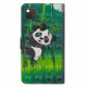 Funda de bambú y panda para el Google Pixel 4a