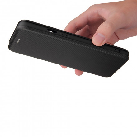 Flip Cover OnePlus 9 Silicona Carbono