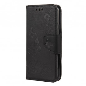 Funda para el Google Pixel 4a Butterflies Only con colgante