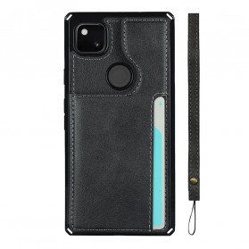 Funda para Google Pixel 4a Soporte para tarjetas y colgante