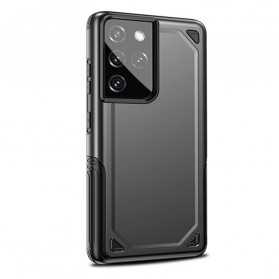 Samsung Galaxy S21 Ultra 5G Armor Funda Efecto Metal
