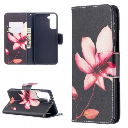 Funda Samsung Galaxy S21 Plus 5G Flor Rosa Funda Samsung Galaxy S21 Plus 5G Flor Rosa