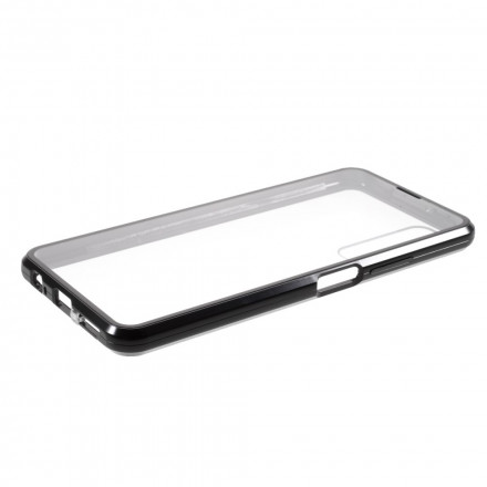 Samsung Galaxy S21 Plus 5G Funda de metal y doble cristal