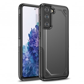 Samsung Galaxy S21 Plus 5G Armor Funda Efecto Metal