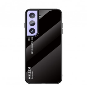 Samsung Galaxy S21 Plus 5G Funda de cristal templado Hola