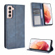 Funda Flip Cover Samsung Galaxy S21 Plus 5G Efecto Cuero Estilo Vintage