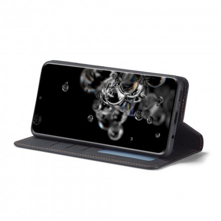 Funda Flip Cover Samsung Galaxy S21 Plus 5G Efecto Cuero FORWENW