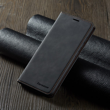 Funda Flip Cover Samsung Galaxy S21 Plus 5G Efecto Cuero FORWENW