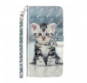 Funda con colgante Xiaomi Redmi Note 8T Kitten Light